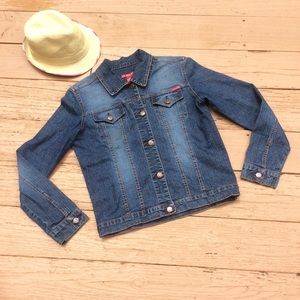 US Polo Assn Blue Jean Jacket size Large